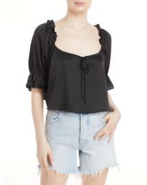 WAYF Misti Puff Sleeve Top     Bloomingdales at Bloomingdales