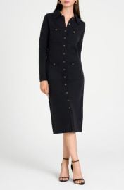 WAYF Morgan Long Sleeve Midi Sweater Dress at Nordstrom