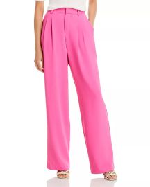 WAYF Wilson Pleated Wide Leg Trousers - 100 Exclusive   Bloomingdales at Bloomingdales