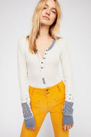 WE THE FREE RAILROAD HENLEY at Free People