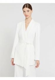 WHEATON SHAWL COLLAR WRAP BLAZER at Alice + Olivia