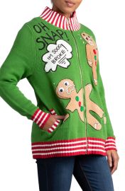 WHOOPI The Broken Cookie Oversize Cardigan Sweater at Nordstrom