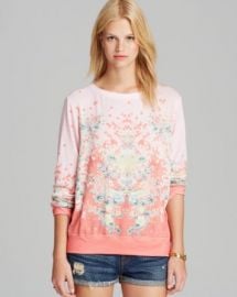 WILDFOX Pullover - Floral Geisha at Bloomingdales