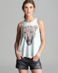 WILDFOX Tank - Festival Leopard at Bloomingdales