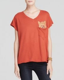 WILDFOX Tee - Pocket Fox at Bloomingdales