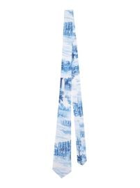 WILLA SILK TIE in CHATEAU ALICE OLIVIA at Alice + Olivia