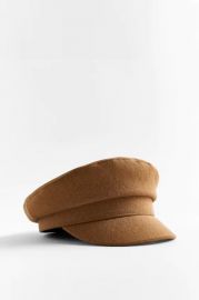 WOOL BLEND SKIPPER CAP at Zara