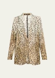 Wacks Ombre Leopard-Print Jacket at Bergdorf Goodman