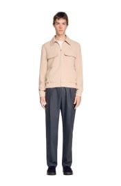 Waffle-effect zip-up jacket at Nordstrom