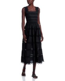 Waimari Kate Lace Trim Midi Dress Bloomingdales at Bloomingdales