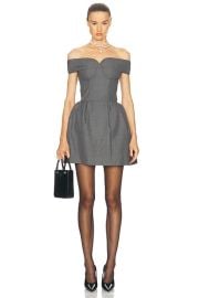 Waist Cinched Off Shoulder Dress at FWRD