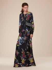 Waist Tie Maxi Dress  at DvF