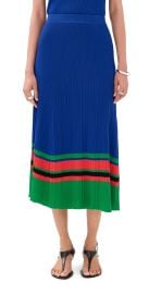 Wales Bonner Island Knit Skirt Blue XS at Shopbop