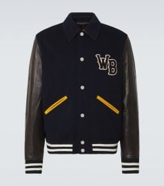 Wales Bonner Prince wool blend varsity jacket at Mytheresa