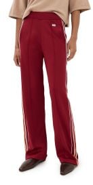 Wales Bonner Shine Track Pants Burgundy M at Shopbop