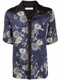 Wales Bonner floral-print short-sleeve Shirt - at Farfetch