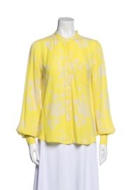 Walter Floral Print Silk Blouse at eBay