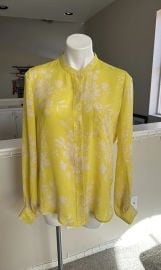 Walter Floral Print Silk Blouse at eBay