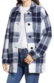 Walton Colleton Plaid Shirt Jacket by Madewell at Nordstrom