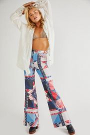 Wanderer High Rise Flare Jeans at Free People