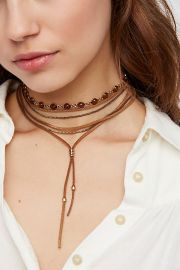 Wanted and Wild Leather Bolo at Free People