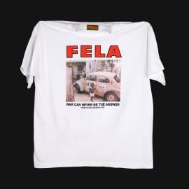 War Can Never Short Sleeve T-shirt by Fela Cuti at Partisan Records