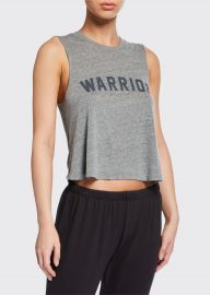 Warrior Muscle Crop Tank at Bergdorf Goodman