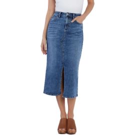 Wash Lab Denim Lucy Denim Midi Skirt at Nordstrom