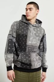 Washed Bandana Hoodie Sweatshirt at Urban Outfitters