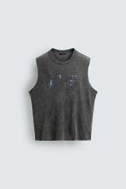 Washed Print Tank at Zara