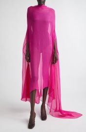 Washed Silk Mousseline Dress at Nordstrom