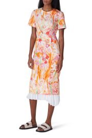 Watercolor Floral Layered Dress by Marni Rent the Runway at Rent the Runway