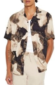 Watercolor Print Shirt at Forever 21