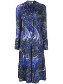 Wave Print Shirt Dress by Givenchy at Farfetch