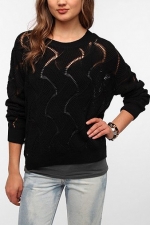 Wave knit sweater from Urban Outfitters at Urban Outfitters