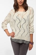 Wave knit sweater from Urban Outfitters like Chloes at Urban Outfitters