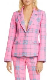 Waverly Pink Plaid Blazer at Nordstrom