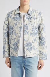 Wax London Iggy Floral Toile Jacquard Jacket at Nordstrom