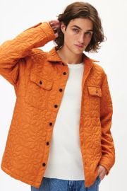 Wax London Lomond Quilted Overshirt at Urban Outfitters