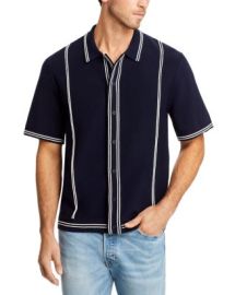 Wax London Minori Stitched Stripe Shirt Bloomingdales at Bloomingdales