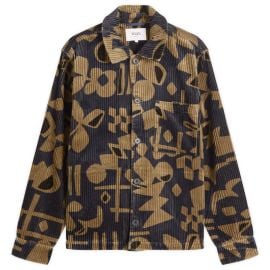 Wax London Rockley Shapes Corduroy Overshirt at END.