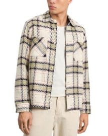 Wax London Whiting Harp Check Overshirt Bloomingdale39s at Bloomingdales
