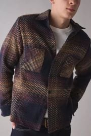 Wax London Windowpane check overshirt at Urban Outfitters