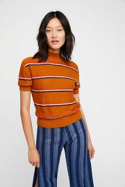 Way Back Mock Neck Sweater by Free People at Free People