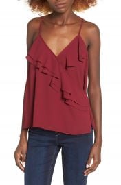 Wayf Sweet Life Ruffle Camisole at Nordstrom