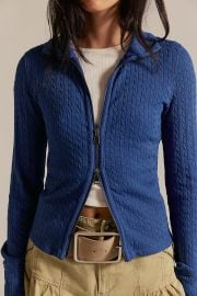 We The Free Brunch Girl Zip Up at Free People