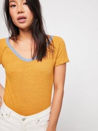 We The Free Frenchie Ringer Tee at Free People