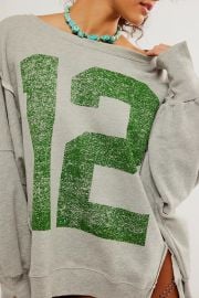 We The Free Graphic Camden Pullover at Free People