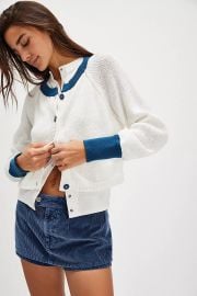 We The Free Lili Linen Cardi at Free People