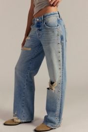 We The Free Tennessee Low Rise Boyfriend Studded Jeans at Free People